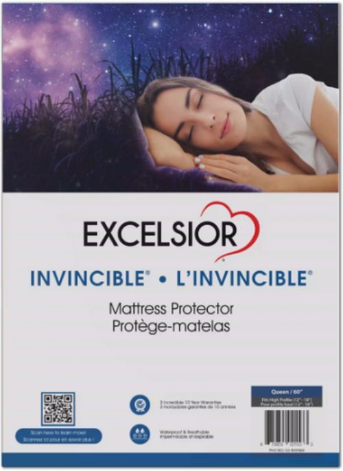 Excelsior® Invincible® Full Mattress Protector-2
