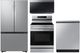 Samsung 4 Piece Stainless Steel Electric Kitchen Package-0