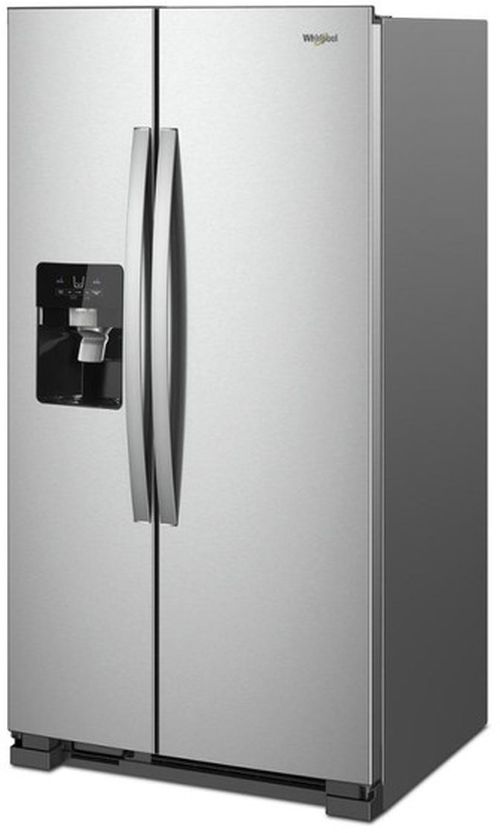 Whirlpool® 33 in. 21.0 Cu. Ft. Fingerprint Resistant Stainless Steel Side-by-Side Refrigerator-3