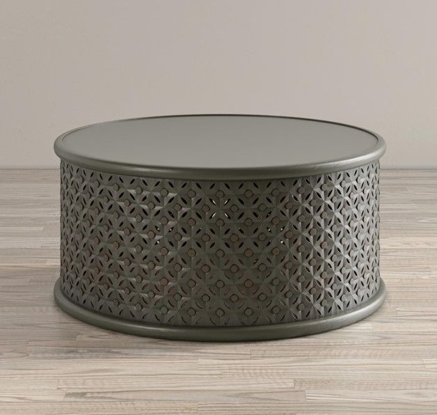 Jofran Inc. Global Archive Decker Antique Gray Coffee Table-1
