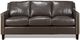 Campio Furniture Legacy Leather Richland Black Sofa-0