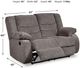 Signature Design by Ashley® Tulen Gray Reclining Loveseat-2