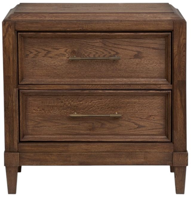Magnussen Home® Groveland Park Antique Coffee Drawer Nightstand-1