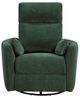 Homelegance® Desso Green Swivel Glider Manual Reclining Chair-2