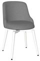 Amisco Customizable Giulia Swivel Dining Side Chair-1