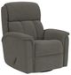 Flexsteel® Luna Coal Swivel Gliding Recliner-0