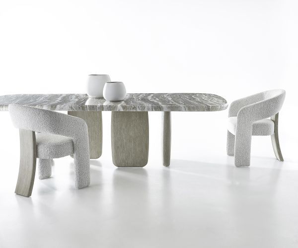 Bernhardt Arcadia White Dining Chair-2