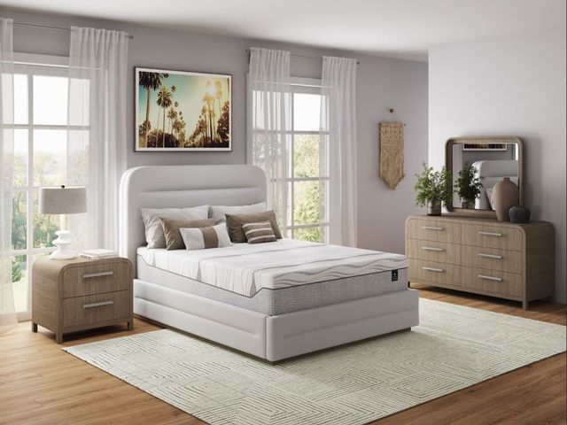front view of a scott living latex mattress