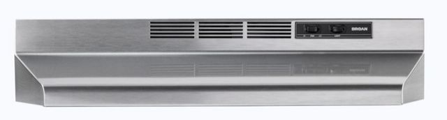 Broan® BU2 Series 30" Fingerprint Resistant Stainless Steel Under Cabinet Range Hood