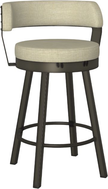 Amisco Customizable Russell Swivel Counter Stool-0