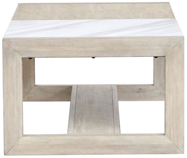 Magnussen Home® Preston Gallery Buff Rectangular Cocktail Table-2