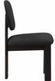 Meridian Furniture Napa Black Boucle Upholstered Dining Chair-2
