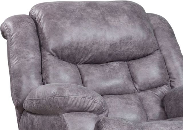 HomeStretch Blockbuster Pewter Power Rocker Recliner-1