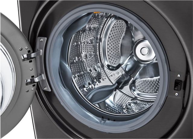 LG 4.5 Cu. Ft. Black Steel Front Load Washer-4