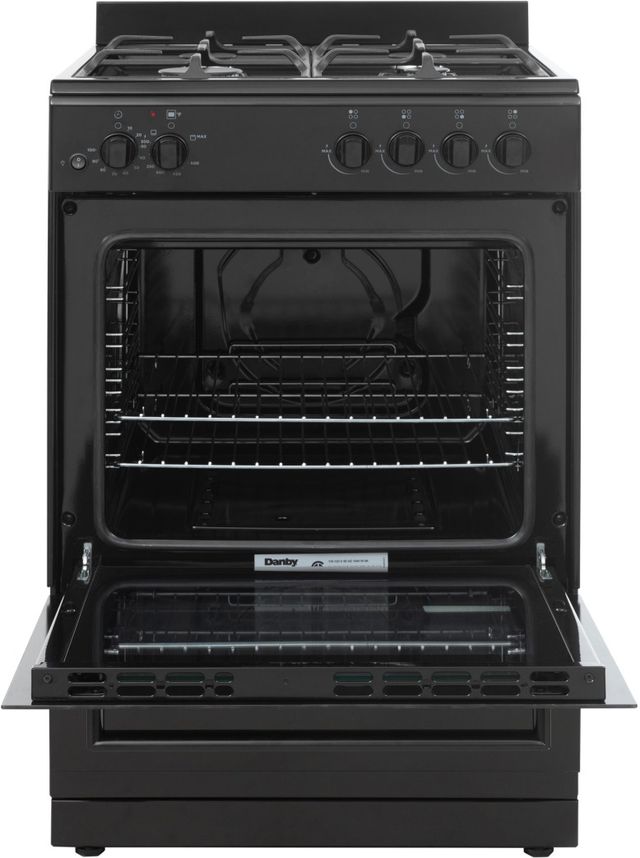 Danby 24" Black Freestanding Gas Range-1