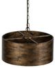 A & B Home Black/Brown Iron Chandelier-1