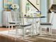 Universal Explore Home™ Escape-Coastal Living Home Glass Top 54" Dining Table with Sandbar Base-1