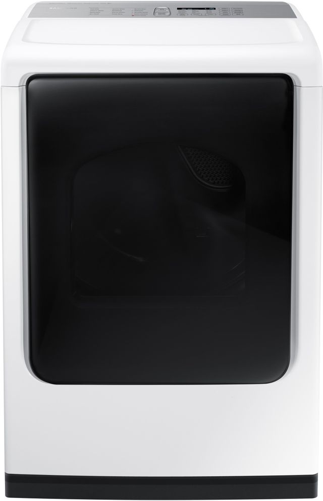 Samsung 7.4 Cu. Ft. White Front Load Gas Dryer-0
