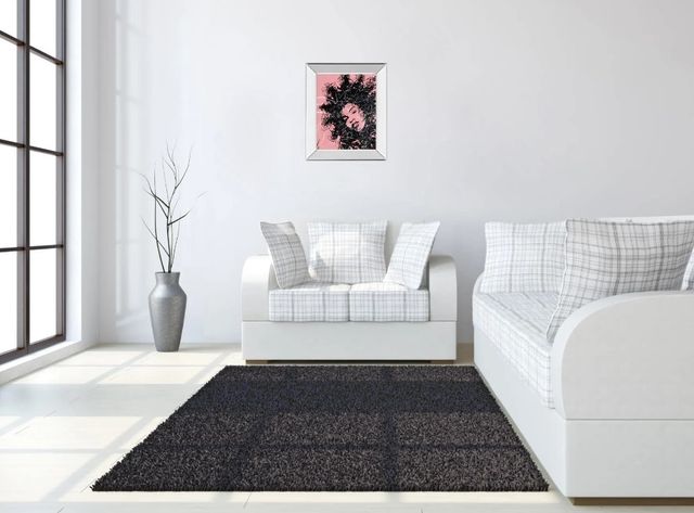 Classy Art Star I by Oksana Leadbitter Mirror Framed Wall Art-2