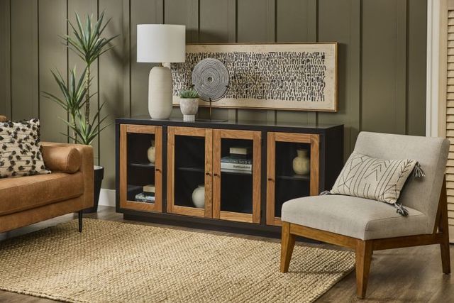 aspenhome® Chelsea Black 68" Console-1