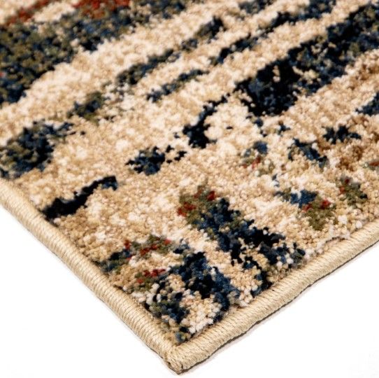 Orian Adagio Desert Strokes Multi 5'x8' Area Rug-1