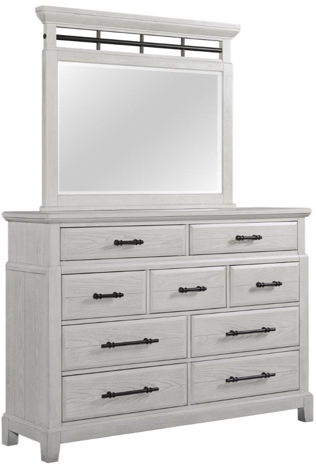 Bernards Bellamy Lane Whitewash Dresser-3