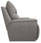 La-Z-Boy® Palmer Stone Power Reclining Chair and a Half with Headrest and Lumbar-1