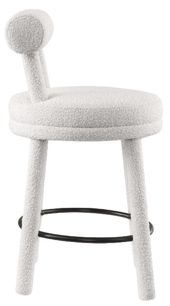 Meridian Furniture Parlor Cream Counter Stool-2