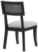 Steve Silver Co. Colvin Black/Vanilla Side Chair-4