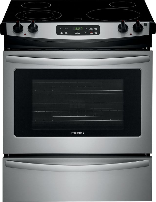 Frigidaire® 30" Stainless Steel Slide-In Electric Range