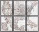 Crestview Collection Logan's Atlas 6-Piece Brown Wall Art Set-0