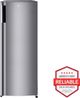 LG 5.8 Cu. Ft. Platinum Silver Single Door Freezer-1