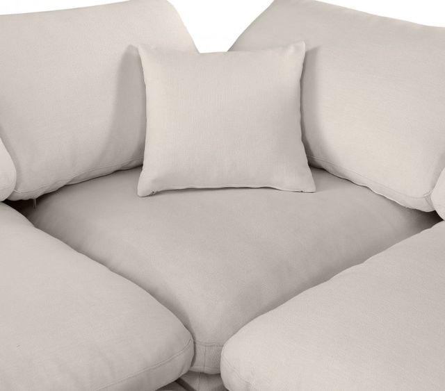 Meridian Furniture Comfy 8-Piece Beige Sectional-4