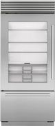 Sub-Zero® Classic Series 21.6 Cu. Ft. Stainless Steel Built In Bottom Freezer Refrigerator-0