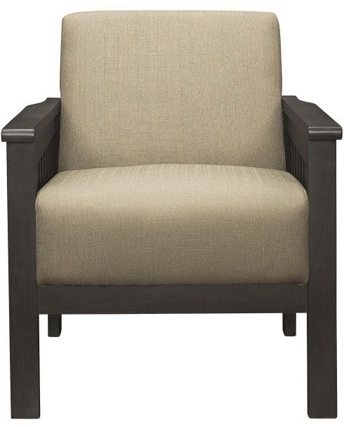 Mazin Furniture Lewiston Light Brown Accent Chair-0