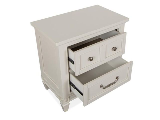 Magnussen Home® Willowbrook Egg Shell White Nightstand-2