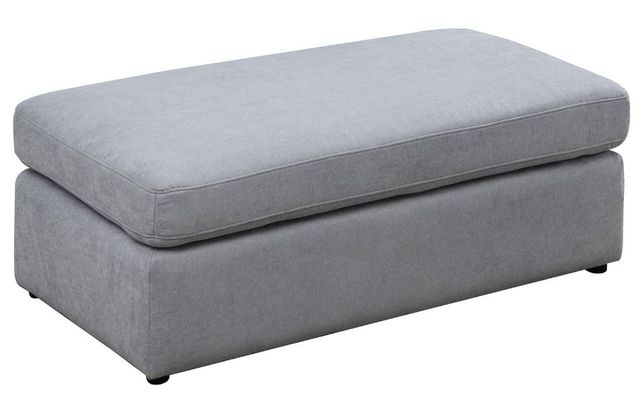 Mazin Furniture Evelyn Neutral Light Gray Ottoman-1