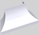 Vent-A-Hood® Designer Series 54" White Wall Mounted Range Hood-4