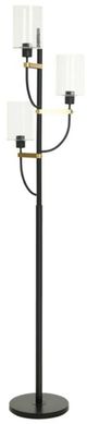StyleCraft Clear/Firelite Floor Lamp-0