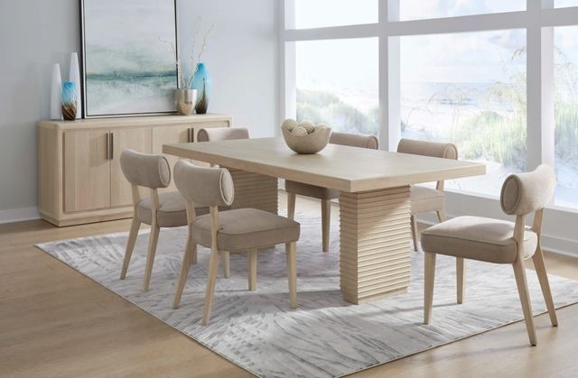 Modus Furniture Magnolia Daffodil Double Pedestal Dining Table-1