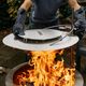 Breeo® Outpost™ Stainless Steel Fire Pit Heat Deflector-3