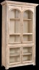 Horizon Home® Venecia Antique White 86" Upright Curio-0
