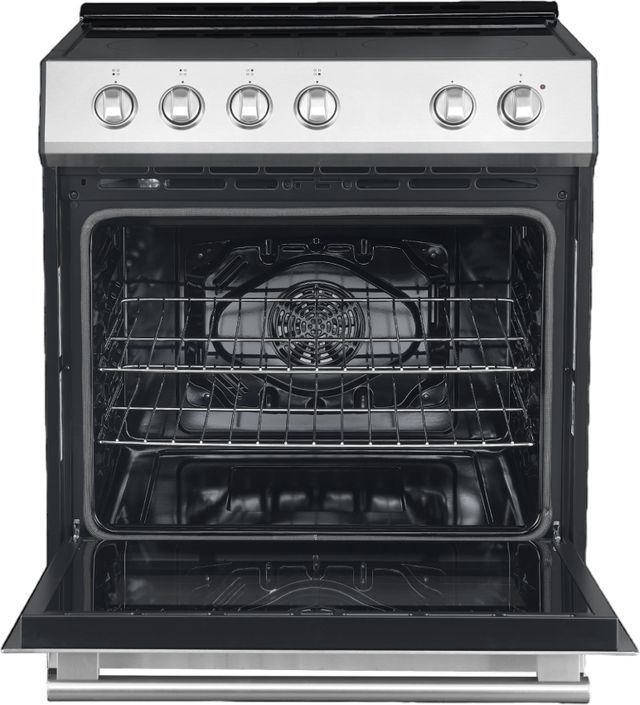 FORNO® Leonardo 30" Stainless Steel Pro Style Electric Range-1