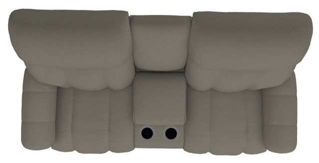 La-Z-Boy® Morrison Silver Manual Reclining Loveseat with Console-4