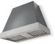 La Cornue CornuFé Euclid 36" Graphite Wall Mounted Range Hood with Satin Chrome Trim-0