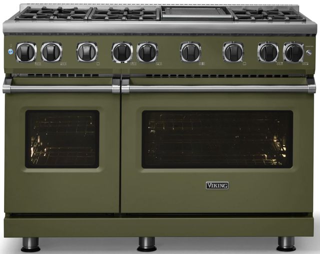 Viking® 7 Series 48" Martini Pro Style Gas Range with Griddle-2