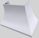 Vent-A-Hood® Designer Series 48" White Wall Mounted Range Hood-4