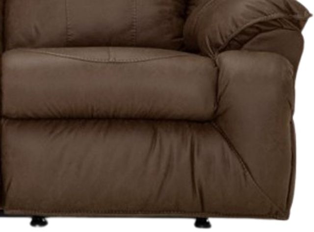 Franklin™ Henson Commodore Cocoa Manual Rocking Reclining Loveseat-2