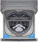 LG SideKick™ 1.0 Cu. Ft. Graphite Steel Impeller Pedestal Washer-2