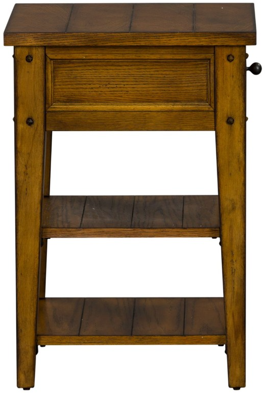 Liberty Furniture Lake House Chairside Table - Thumbnail 4